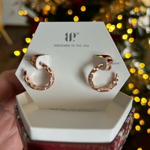 Bomb Party January 2026 Earrings, Rose Gold